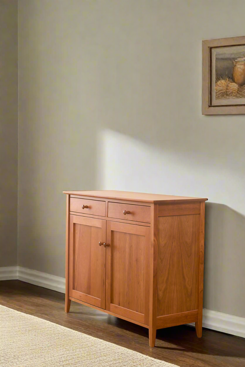 Shaker Style Linen Press Cabinet | Farmhouse Style Tables