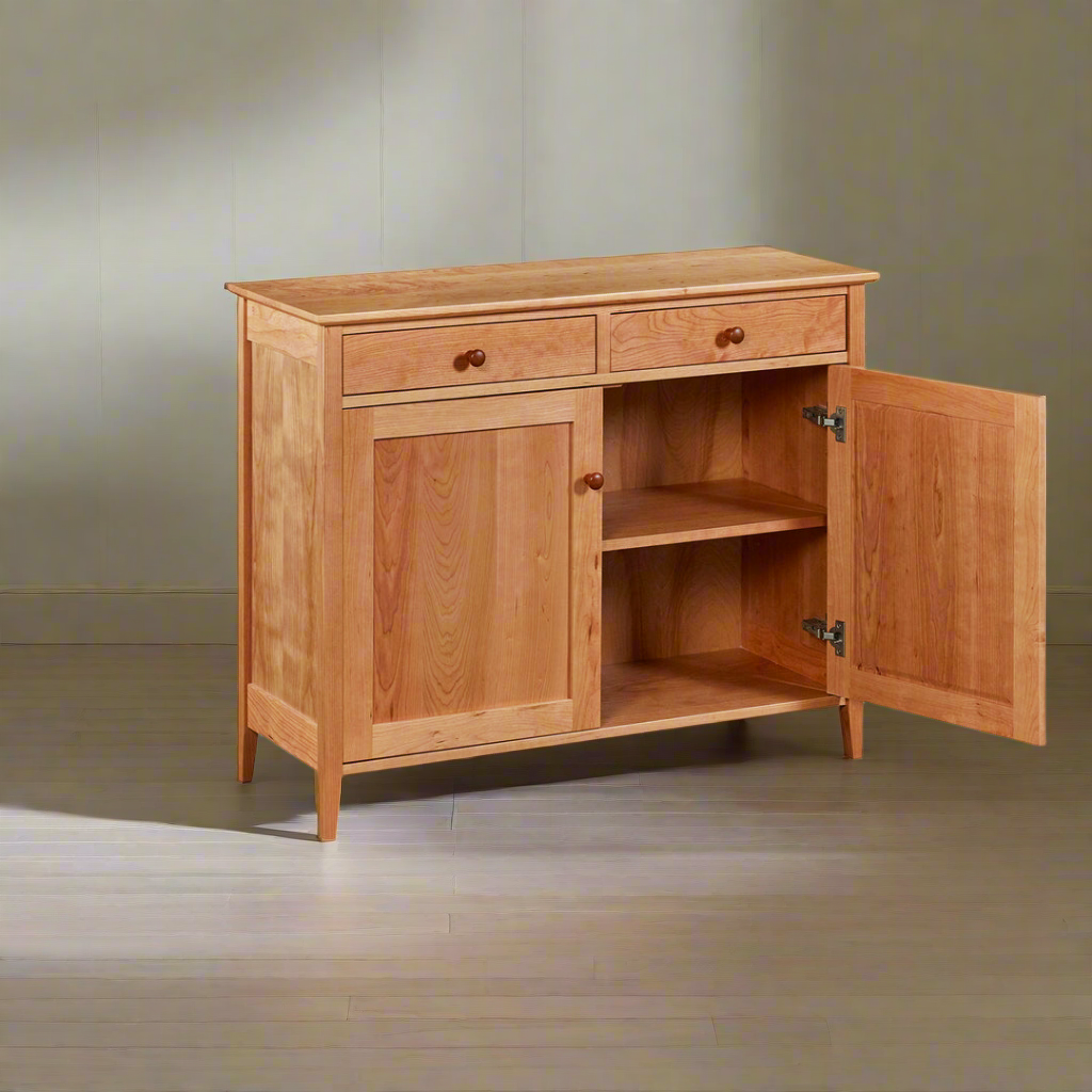 Shaker Style Linen Press Cabinet | Farmhouse Style Tables