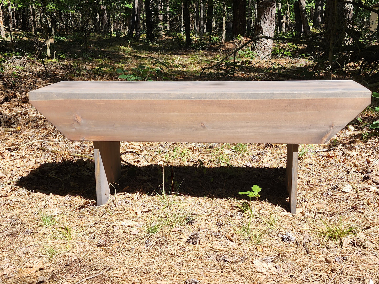 4 Foot Rustic Chic Cottagecore Farmhouse Style Entryway Bench