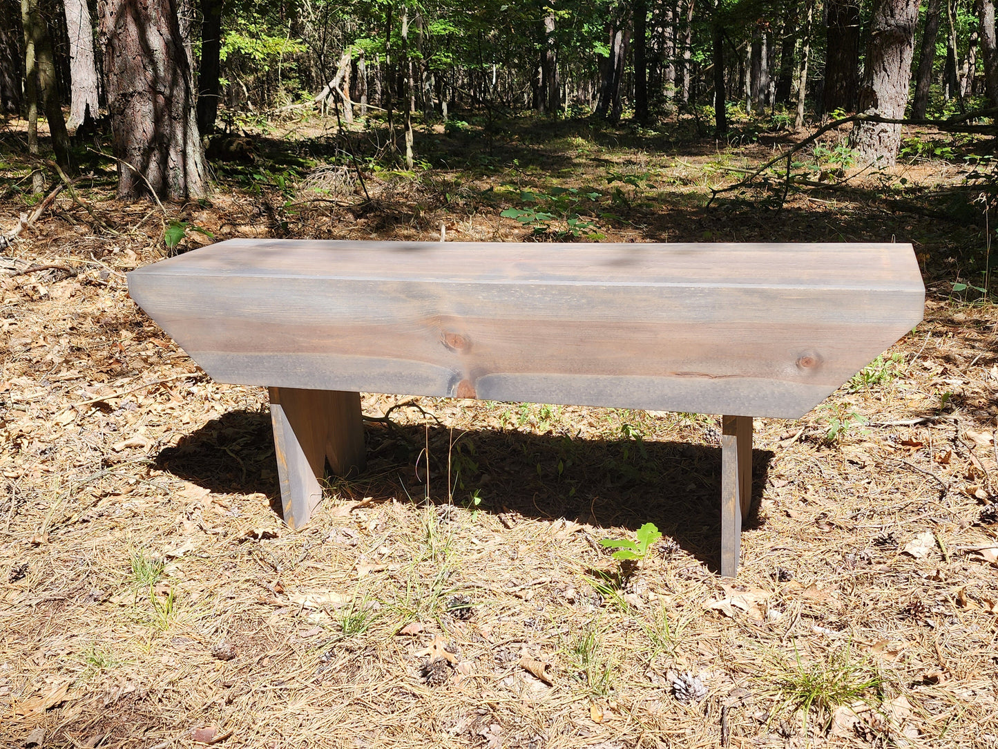 4 Foot Rustic Chic Cottagecore Farmhouse Style Entryway Bench