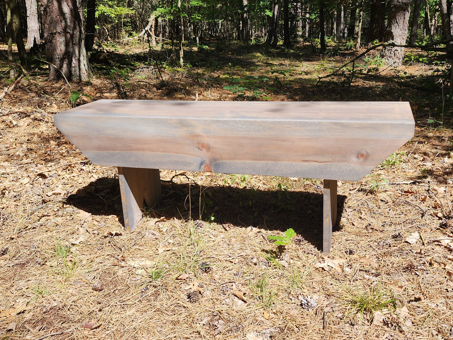 4 Foot Rustic Chic Cottagecore Farmhouse Style Entryway Bench