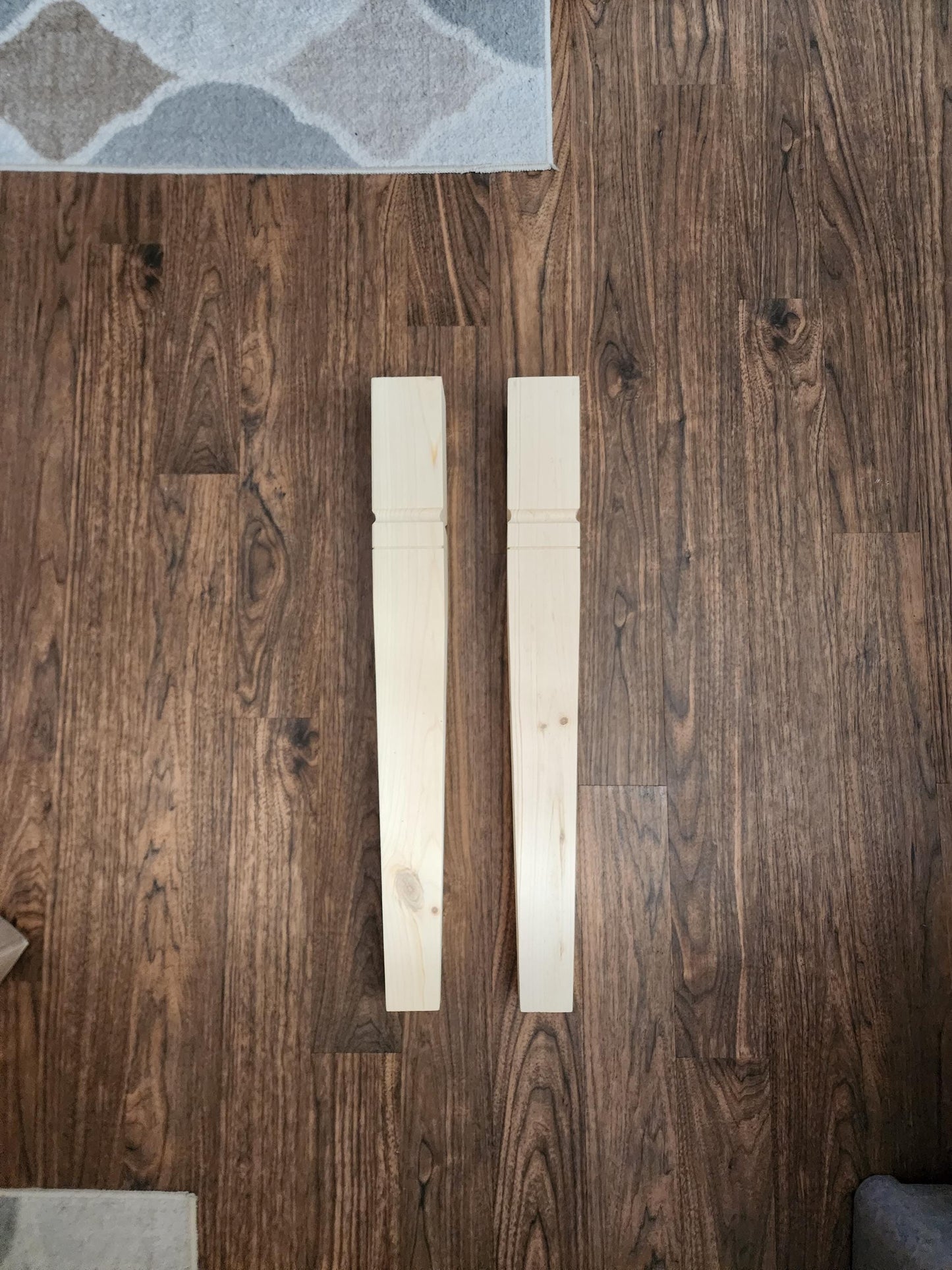 Mission Style Table Legs set of 4