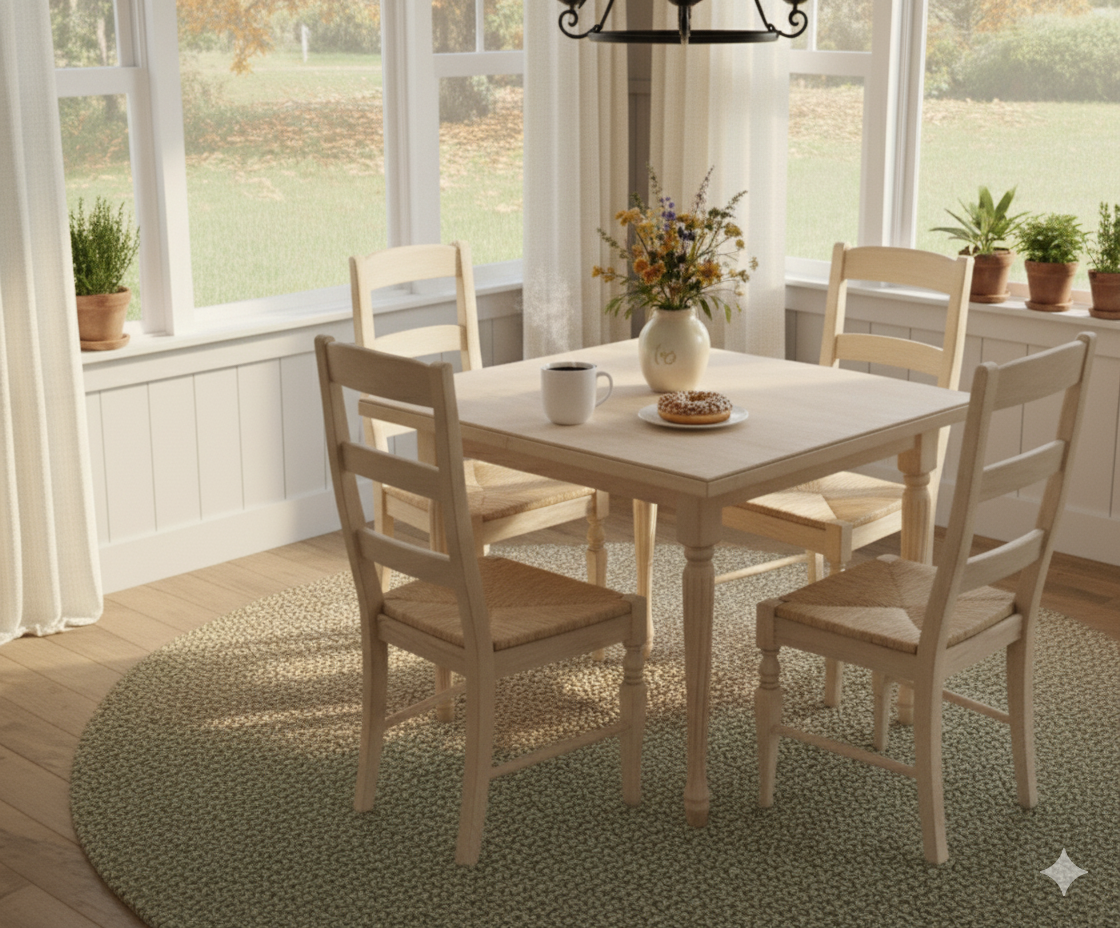 Cafe Dining Table Oak