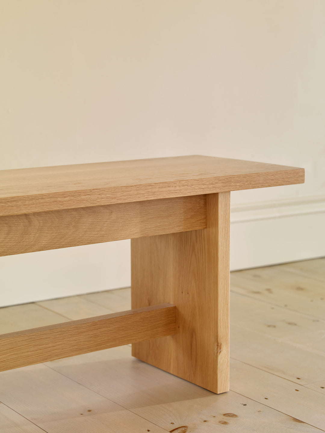 White Oak English Bench