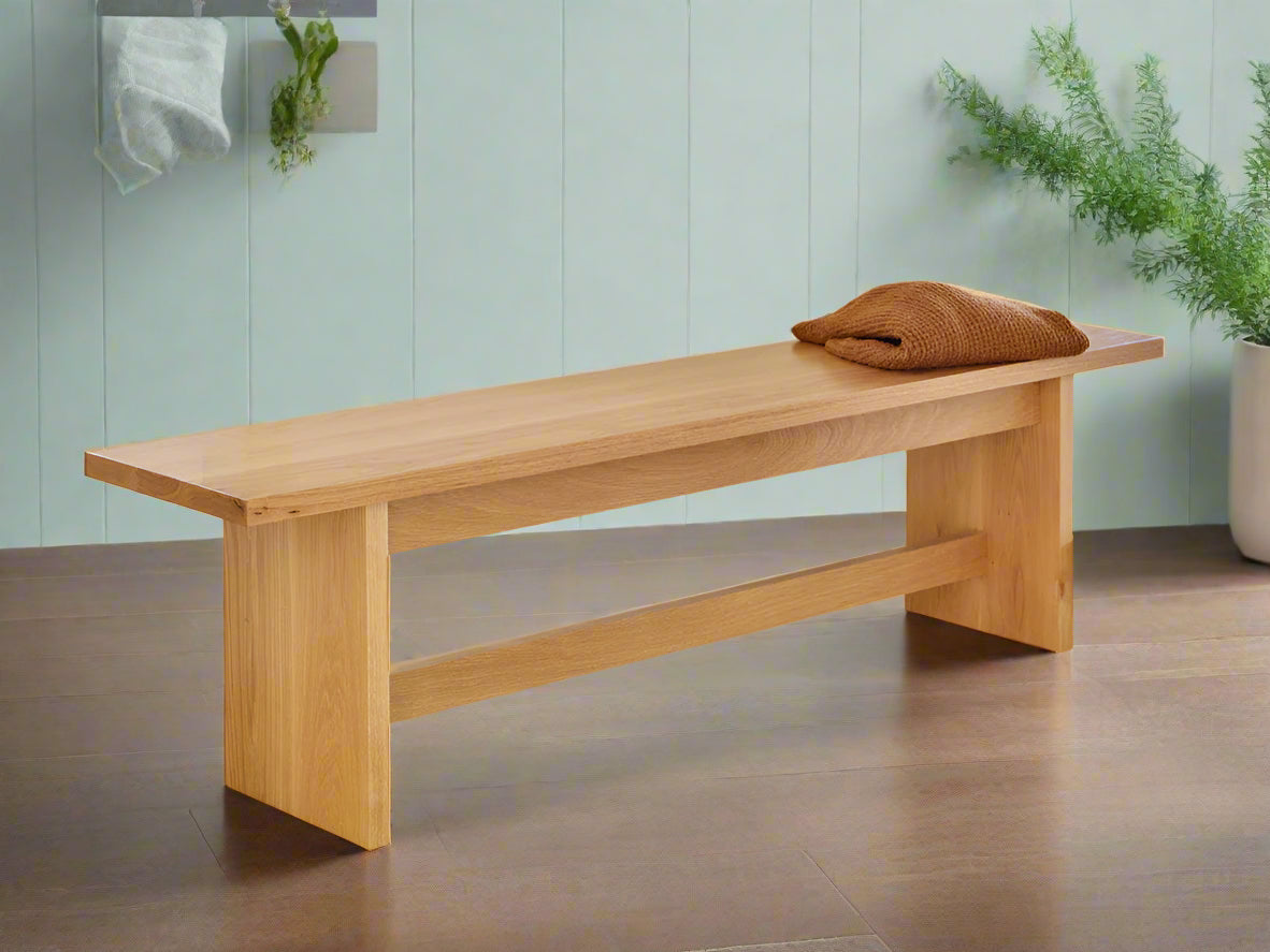 White Oak English Bench