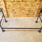 Industrial pipe table legs, furniture legs, coffee table legs, custom pipe legs with welded joints made to last 3/4" Diameter