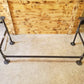 Industrial pipe table legs with welded joints made to last 1/2" Diameter