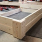 Handmade custom rustic wooden crate vintage style dog bed, pet bed, pet furniture, cat furniture, cat bed