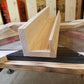 Picture frame ledge or shelf
