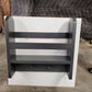 Farmhouse Rustic Wooden Accent Shelf