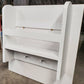 Farmhouse Rustic Wooden Accent Shelf