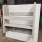 Farmhouse Rustic Wooden Accent Shelf