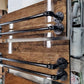 Handmade Barnwood Siding Bar Shelves for Wine, Whiskey, Bourbon Display - Perfect for Restaurants, Bars, Man Caves, Game Rooms
