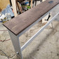 Farmhouse Sofa or Console Table with Rustic Charm, Dual Power Centers & Diamond Hard Ceramic Coating