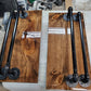 Handmade Barnwood Siding Bar Shelves for Wine, Whiskey, Bourbon Display - Perfect for Restaurants, Bars, Man Caves, Game Rooms