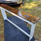 Farmhouse Sofa or Console Table with Rustic Charm, Dual Power Centers & Diamond Hard Ceramic Coating