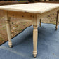 Country Farmhouse Harvest Dining Table Kit - Unfinished White Oak 60" long × 30" wide