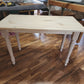 Country Farmhouse Harvest Dining Table Kit - Unfinished Reclaimed Pine Barnwood 60" long × 30" wide