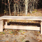 Classic farmhouse style sitting bench