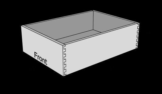 Baltic Birch Dovetail Drawer Box