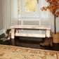 Classic farmhouse style sitting bench
