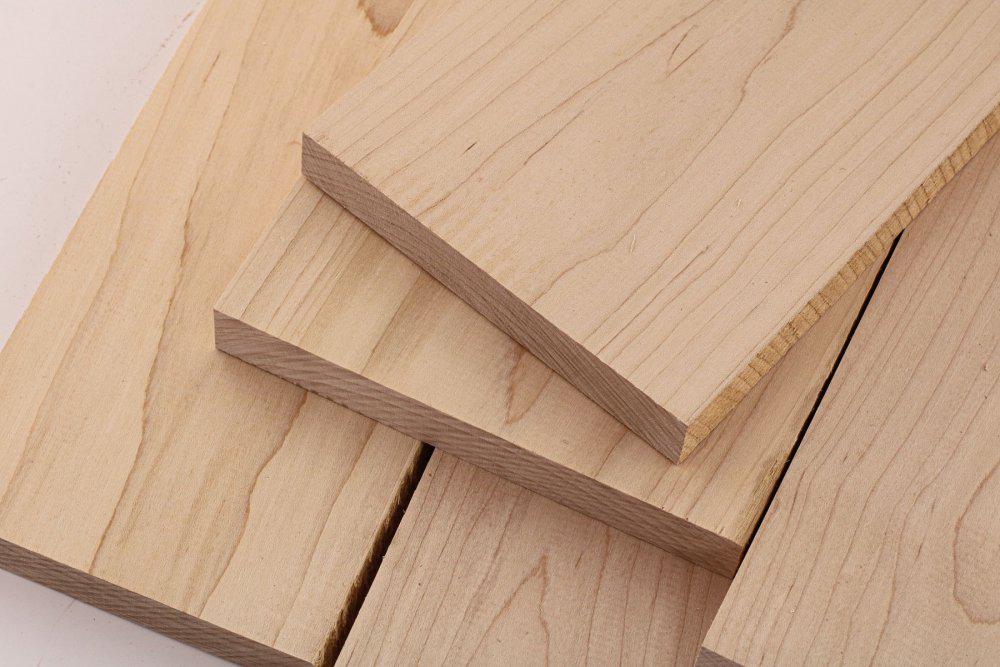4/4 Hard White Maple Lumber Pack - Select Grade