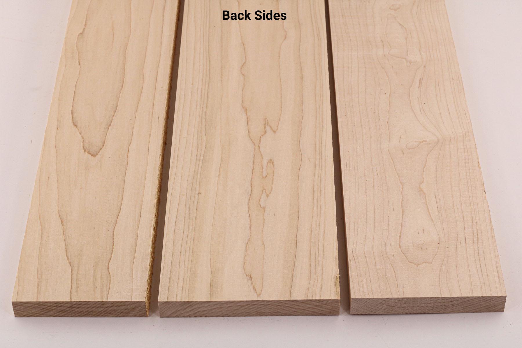 4/4 Hard White Maple Lumber Pack - Select Grade
